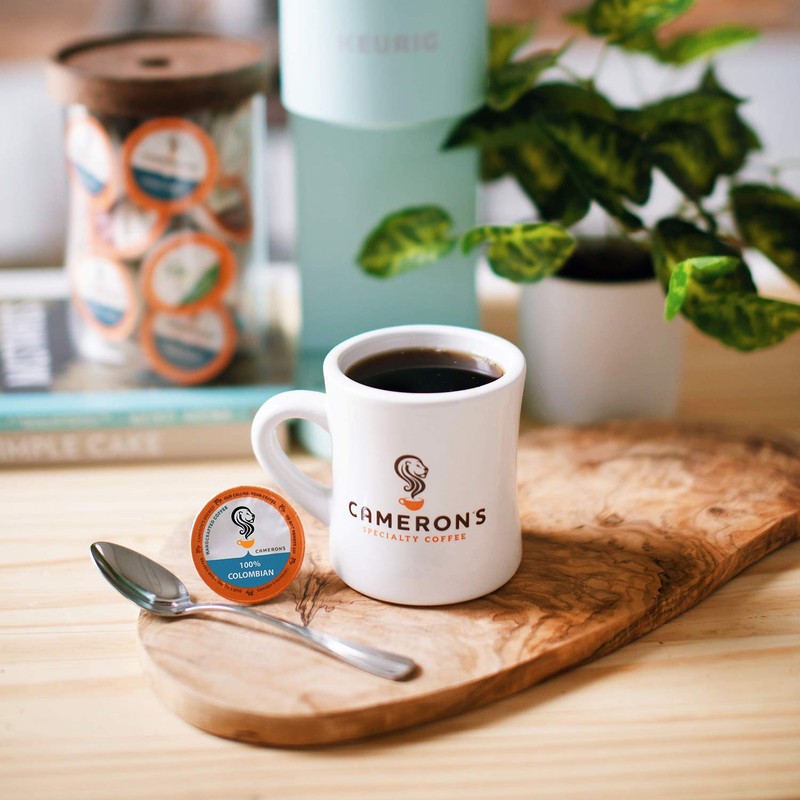 Cameron's Coffee Single Serve Pods, Flavored, Highlander Grog, 32 Count