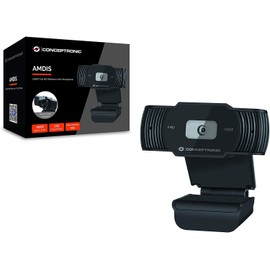 Conceptronic AMDIS04 Webcam AMDIS 1080P Full HD Webcam + Microphone