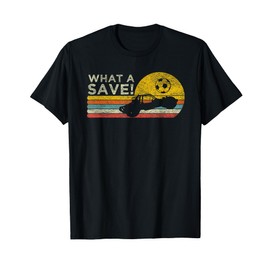 What a save Vintage Retro Rocket Soccer Car League T-Shirt