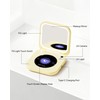 inewme Mini UV Camera Mirror, Portable Compact Mirror for Sunscreen