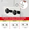 French Door Lock Childproof | Adjustable Double Door Reinforcement Lock
