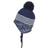 Sterntaler Baby Boys' Knitted Hat, Blue (Marine 300)