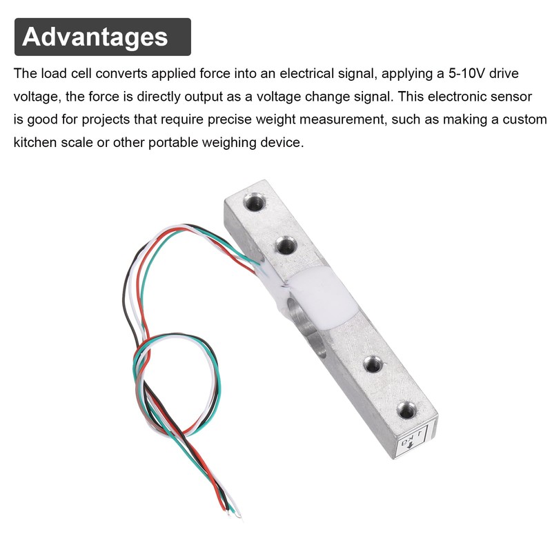 sourcing map Digital Load Cell Weight Sensor 1KG + HX711