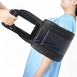 BRMDT Cinturón de elevación de 35 pulgadas, cinturón de transferencia de correa trasera, soporte de elevación de seguridad, soporte de pie y ayuda de giro corporal en el hogar/hospital, atención médica para ancianos, discapacitados y lesionados