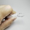 lingzaling Clip Holder for POP Price, Ends Clip, Connected, Transparent,