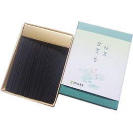 Awaji Baikaundo Smokeless Incense, Bamboo Charcoal Sweet Tea Incense, 2.9 oz (55 g), 3.1 inches (8 cm) #42