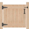 HAPPYGATE Fence Gate Hardware Kit, Heavy Duty Gate Kit for
