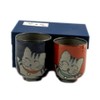 有田 Hasami of Fong Kilns, Million Years Cat Pair Tea