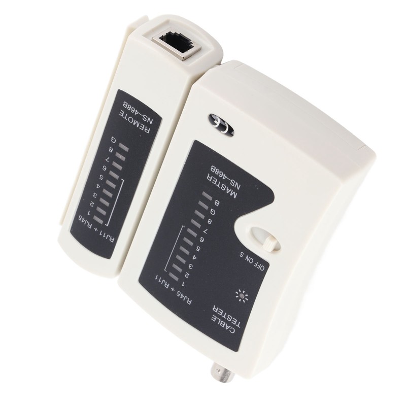 NS‑468B BNC Network Cable Tester Universal Rj45 Rj11 Wire Testers