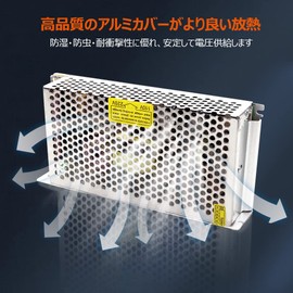 Switching Power Supply AC 110/220V to DC 12V DC Stabilized Power Supply Converter Transformer Power Switch Converter Safety Protection Circuit Equipment (15A)