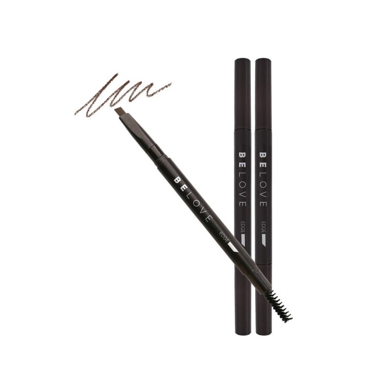(2 pcs) Be Love Edge Line Triangle Pencil Eyebrow Dark