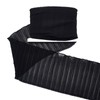 letsinstyle 4 Yard Black Pleated Trims, 1.8 Inch Wide Ruffled