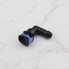 ECSiNG 2PCS Car Headlight Washer Connector Joint Elbow 1J0955665E Compatible