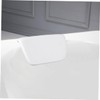 VICASKY Relaxing Bath Stuff White Tub Pillow Suction Cup Spa