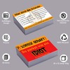 Dongcill 100 pieces of parked cards 9 x 5.4 cm