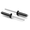 3/16" x 1/4" Aluminum Blind Rivets Black, 4.8mm x 6mm