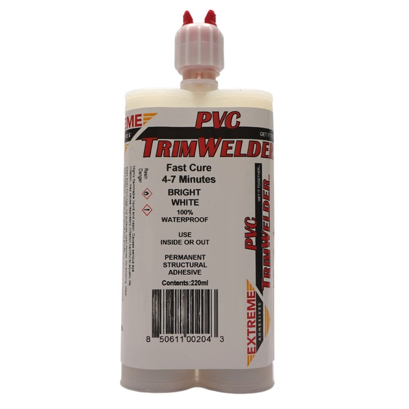 PVC TrimWelder Fast Cure 50 ML Cartridge and 2 Included