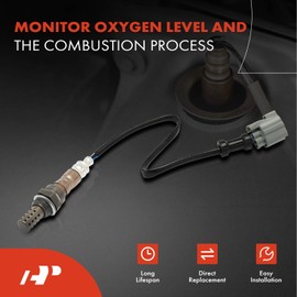 A-Premium - Sensor de oxígeno O2 compatible con Honda CR-V CRV 2005-2006 2.4L, corriente arriba y abajo, juego de 2 piezas