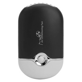 Alluring Mini Fan, Blower To Dry Glue - USB Chargeable for Eyelash Extensions (Black)