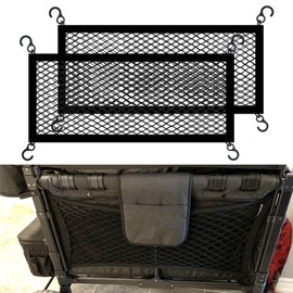 2 Pack Stroller Wagon Cargo Net Compatible with Wonderfold All W-Series Models Heavy Duty Baby Stroller Organizer Mesh Cargo Net for Extra Storage Space Large Storage