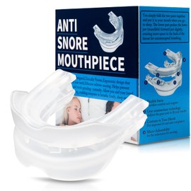 Anti-Snore Device, Snoring Solution Mouthpiece for Men and Women Sleep Stop Snoring-N19