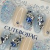 Sky Pixie Handmade Nail Tips - Ballerina / 스카이 픽시