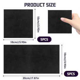 TNJPSEK 10 Pack Nano Sparkle Cloth Car Scratch Remover, Erase Light Scratches Swirls & Water Spots, Nanosparkle Fabric Reusable Paint Repair Tool for All Car Colors Surface Polishing