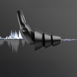 Sleep Earplugs for Noise Cancellation, Snoring, Studying, Neighbor Noise, Military Use & Hearing Protection Earmuff Black 2ea