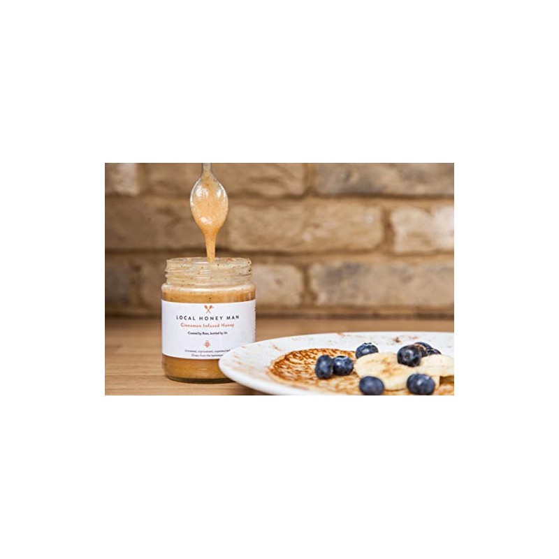 Local Honey Man Cinnamon Infused Honey, 340 g