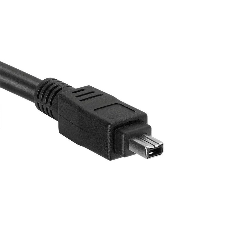 cablepelado Firewire 400 4-pin to 4-pin cable 1.8 m black