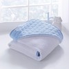 Clair de Lune Marshmallow Hooded Towel (Blue), 70 x 70