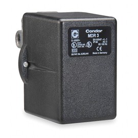 Pressure Switch, 3PST, 80/100 psi, Diaphrgm