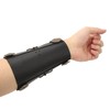 Archery Arm Guard Adjustable Strap Second Cowhide Arm Protector Pad