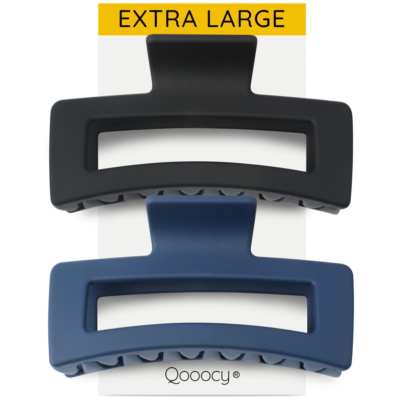 Qooocy Extra Large Claw Clips for Thick Hair and Long