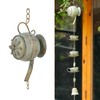 Brogan 40" H Teapot & Cups Rain Chain with Bell