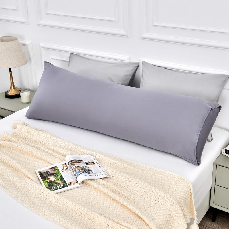 Warmstar Cotton Body Pillow Cover 1 Pack, 600 Thread Count