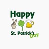 CafePress Happy St Patrick'S Day Magnets 2.25" Round Magnet, Refrigerator