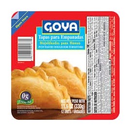 Goya Tapa Empanada Dough Shell, 11.6 Ounce -- 16 per case.
