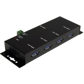startech.com st4300usbm 4port black metal mountable usb 3.0 hub