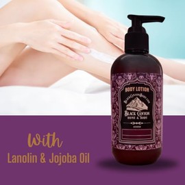 Black Canyon Honey & Apricot Scented Body Lotion and Body Balm Set, 12 Oz Lotion - 16 Oz Body Balm