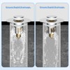 iFealClear Metal Universal Bathroom Sink Stopper, Upgraded Stainless Steel Sink