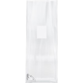 Olympus Myco Lightning Bags | Mushroom Grow Bags (25 Pack) | Dual-Sided Filter Patch 0.5 Micron | 10" x 5.5" x 26" | Autoclavable | 3 Mil Thickness | XLS Large Size