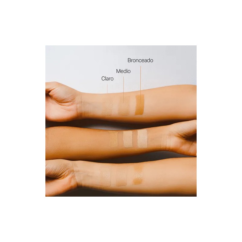 TEIA COSMETICOS Serum con color y protección solar mineral FPS40.