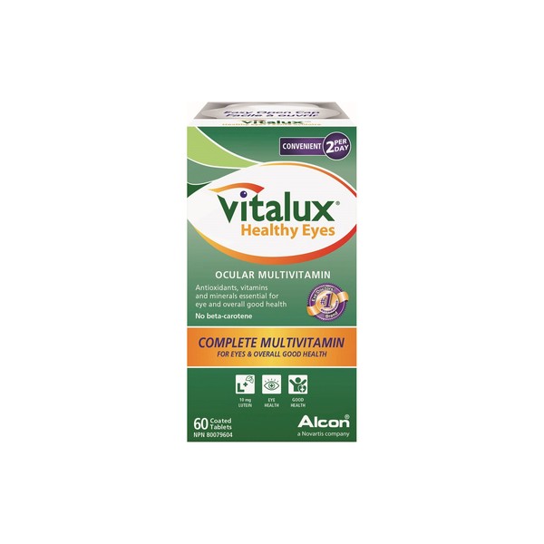 Vitalux Healthy Eyes Complete Multivitamin 60 Tablets