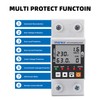 Intelligent Energy Meter Wi-Fi AC 63A 80-300V Protection Against Intelligent