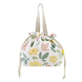 LIV PLUS LV-0012 Keepie Insulated Bag Lunch Bag Drawstring 4L Botanical