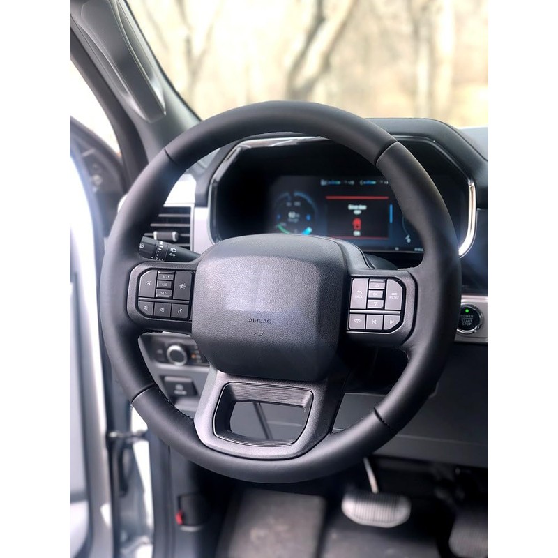 RedlineGoods Steering Wheel Cover Compatible with Ford F-250 / F-350