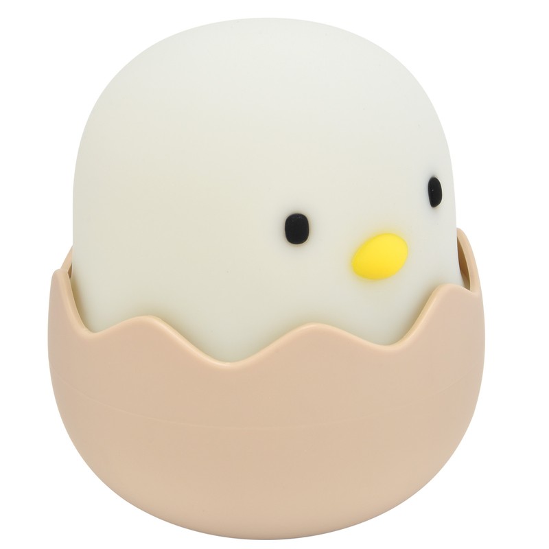 Night Light Eggshell Chicken 3 Dimensional Cute Silicone Household Bedside