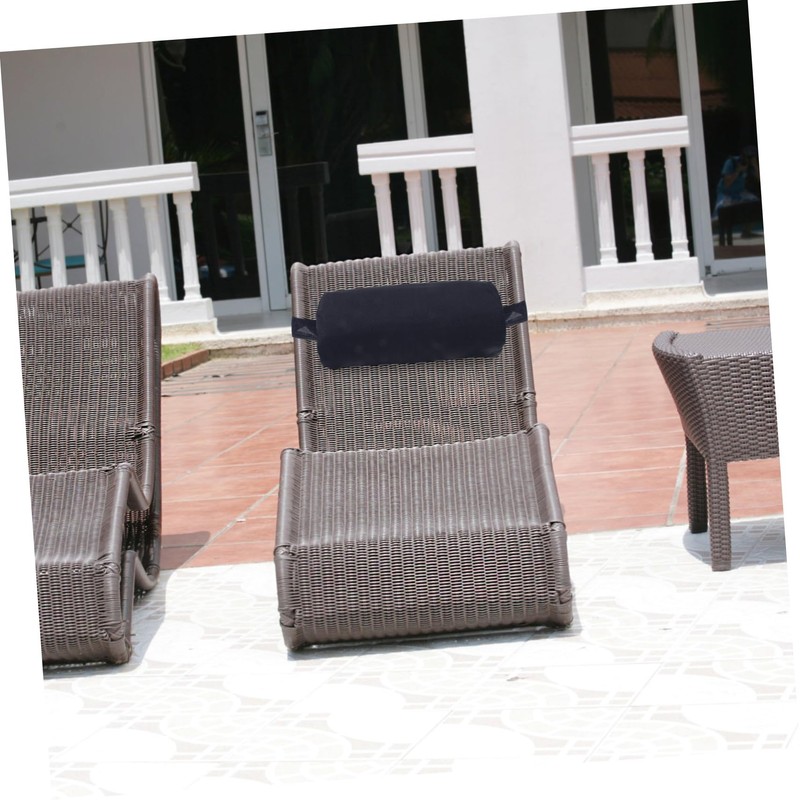 CIYODO Folding Beach Chair Pillow Headrest Lumbar Pillow for Outdoor