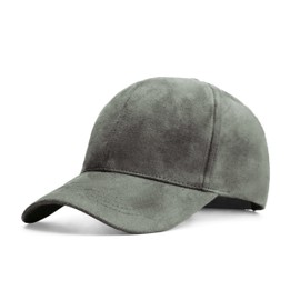 DENISH Gorra de Gamuza con Broche Ajustable. Gorra de béisbol unitalla para Hombre y Mujer. Cachucha de Material Premium, Casual, cómoda y Ligera, Ideal para Regalos y para Cualquier ocasión